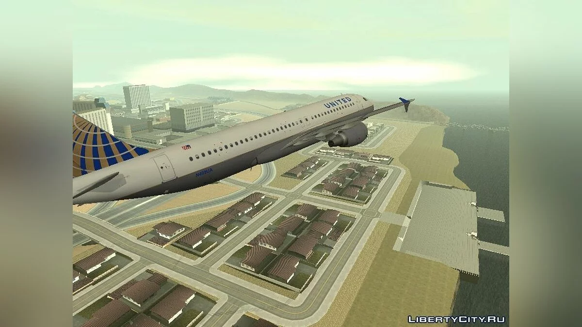 United Airlines Airbus A320-200 / GTA San Andreas