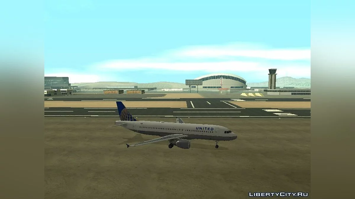 United Airlines Airbus A320-200 / GTA San Andreas