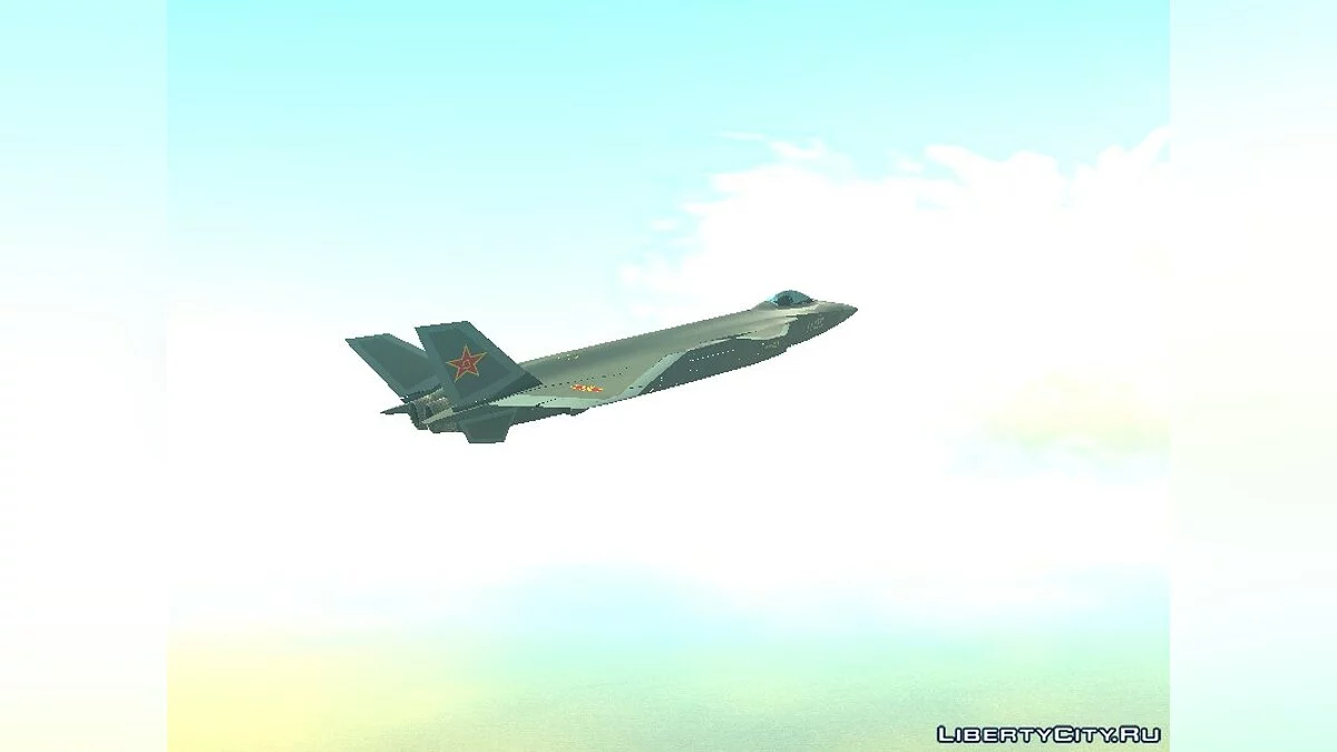 Chenyang J-20 Luftwaffe BF4 / GTA San Andreas