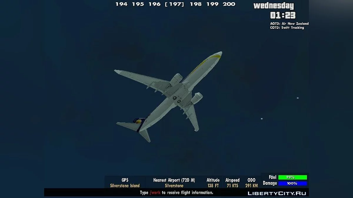 Jet Airways Boeing 737-800 / GTA San Andreas
