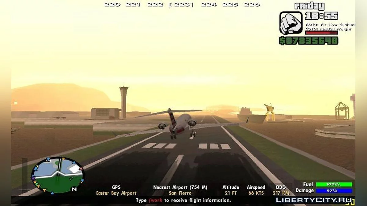 Американський орел CRJ700 / GTA San Andreas