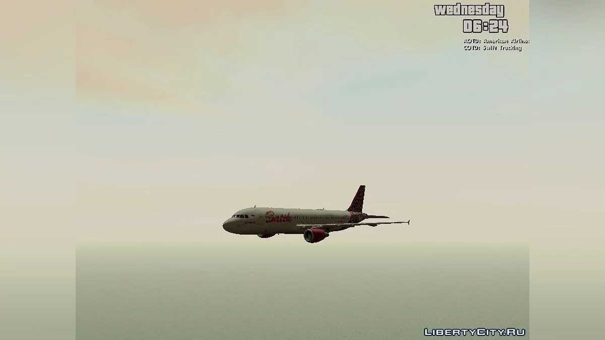 Batik Air Airbus A320 / GTA San Andreas