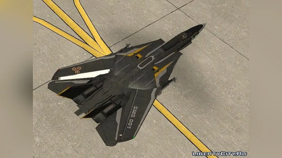 F-14 Чорна буря / GTA San Andreas