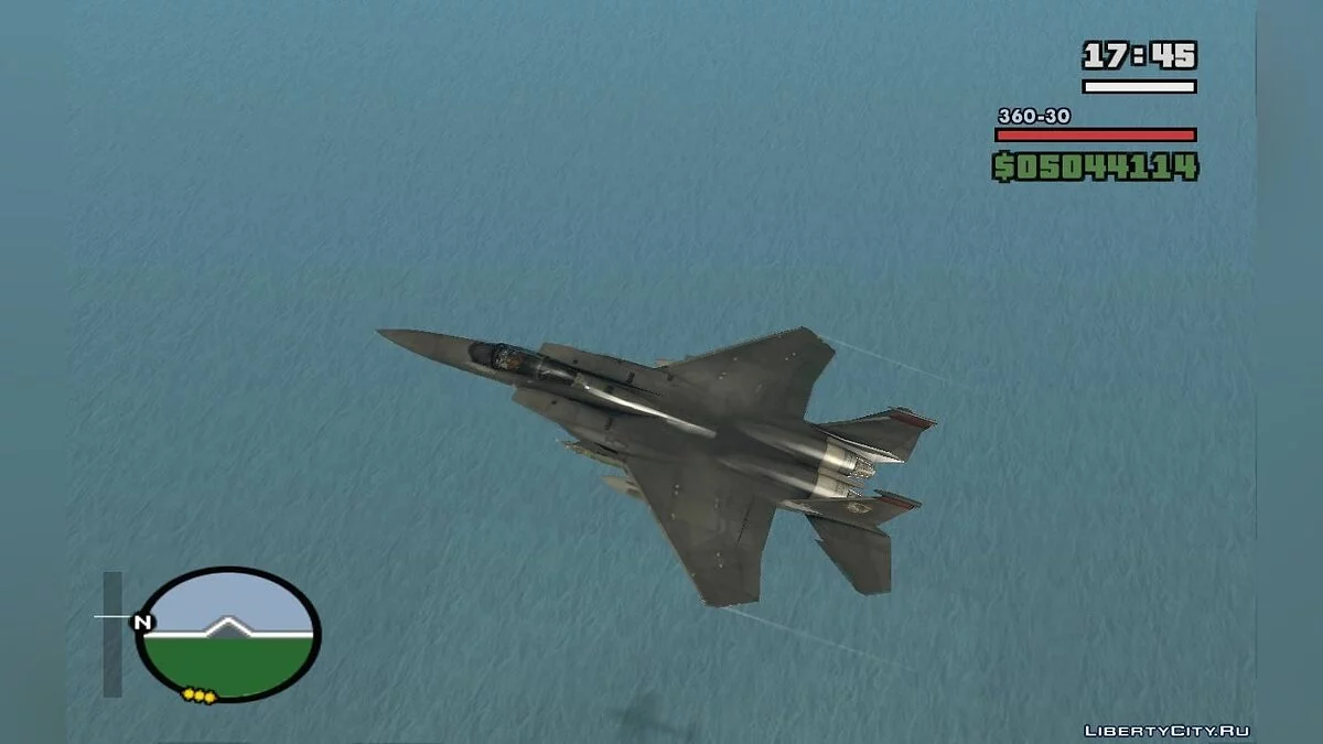 F-15 Razgriz de HAWX/Ace Combat / GTA San Andreas