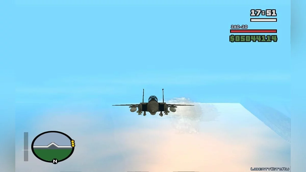 F-15 Razgriz de HAWX/Ace Combat / GTA San Andreas