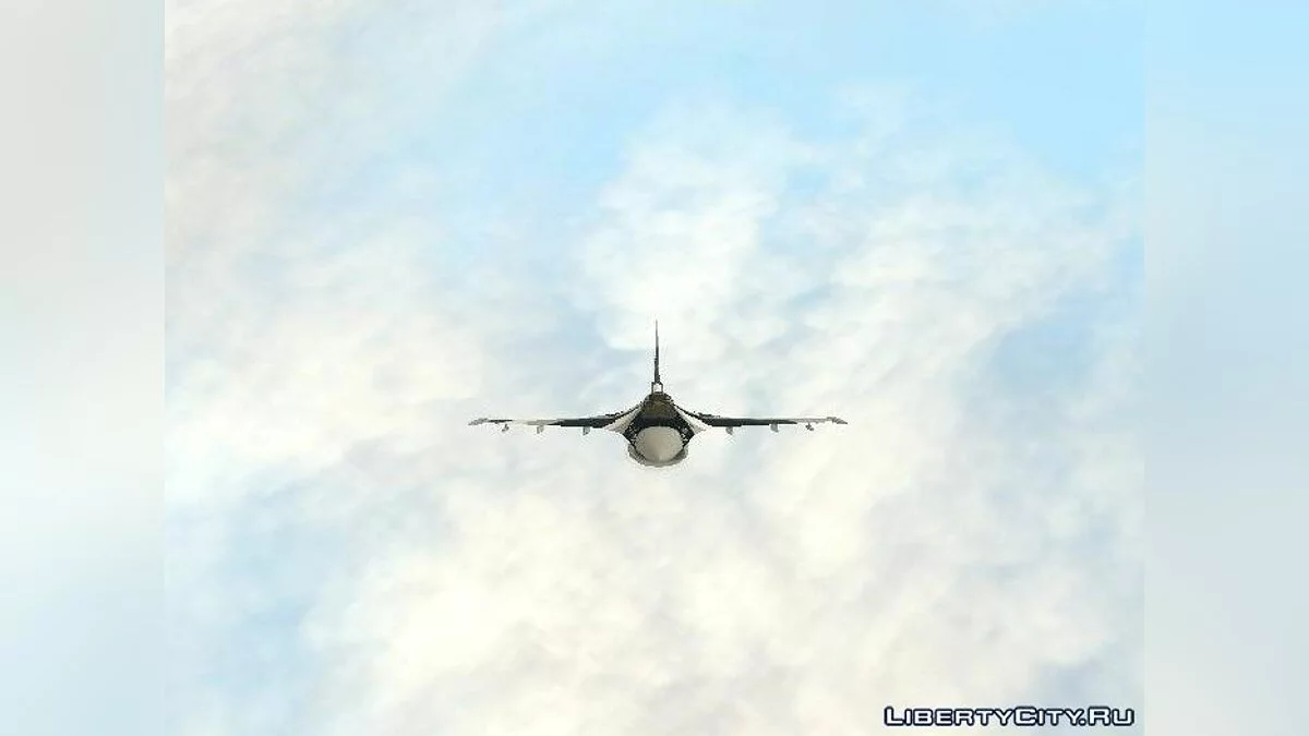 سرب F-16 المهاجم في ألاسكا - تمويه أسود / جي تي إيه سان أندرياس