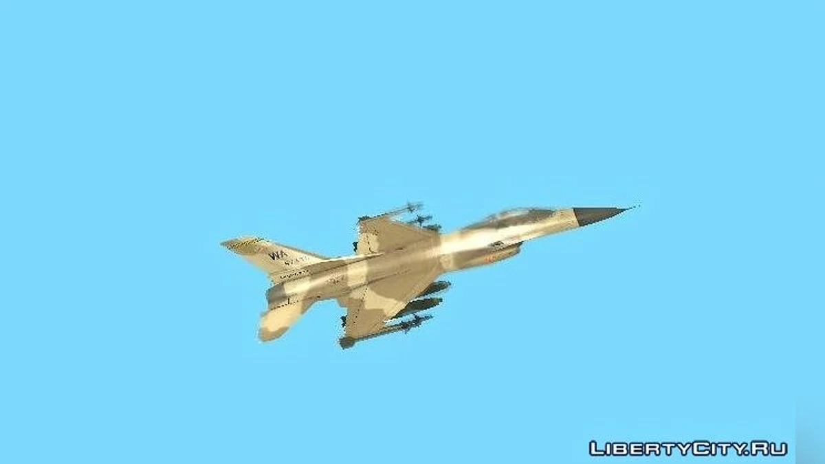 F-16 Fighter-Bomber Desert Camo  / GTA San Andreas