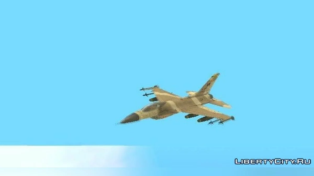 F-16 Fighter-Bomber Desert Camo  / GTA San Andreas