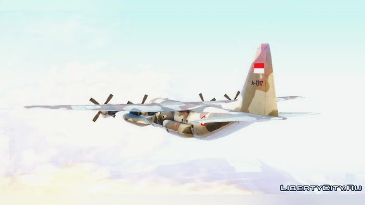 C-130B Fuerza Aérea de Indonesia (TNI AU) / GTA San Andreas