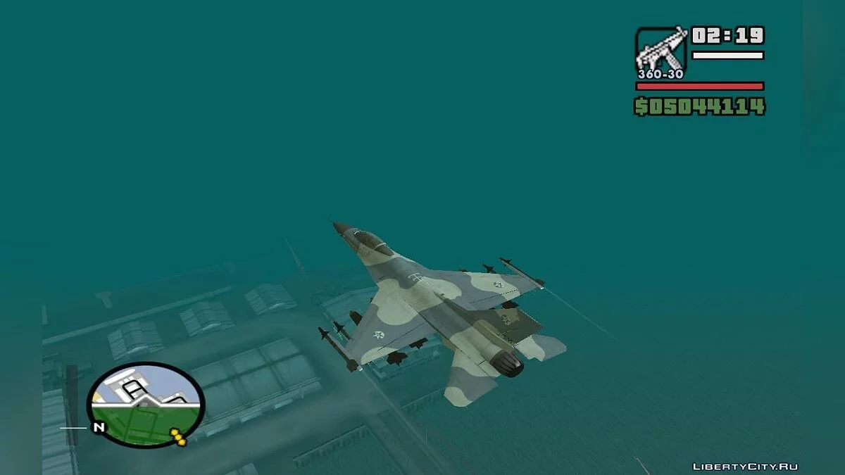 F-16 Osean Air Defense Force / GTA San Andreas