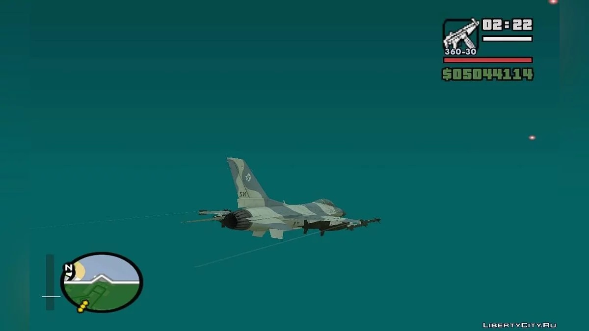F-16 Osean Air Defense Force / GTA San Andreas