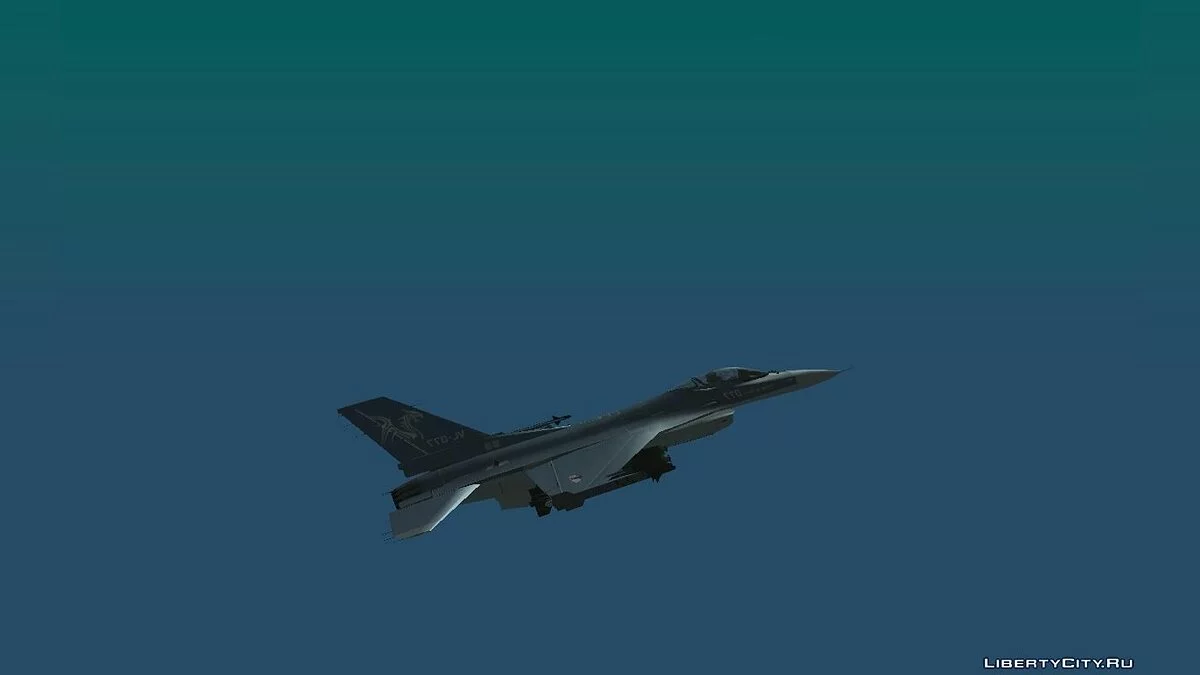 F-16 Fuerza Aérea Ustio / GTA San Andreas