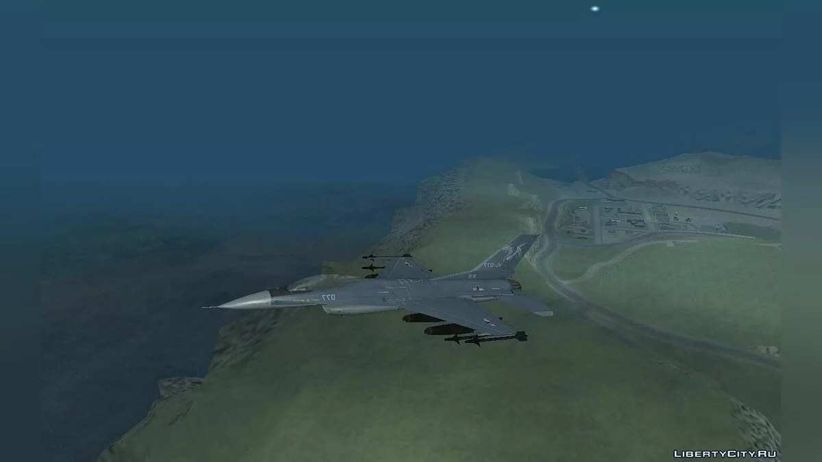 F-16 Fuerza Aérea Ustio / GTA San Andreas