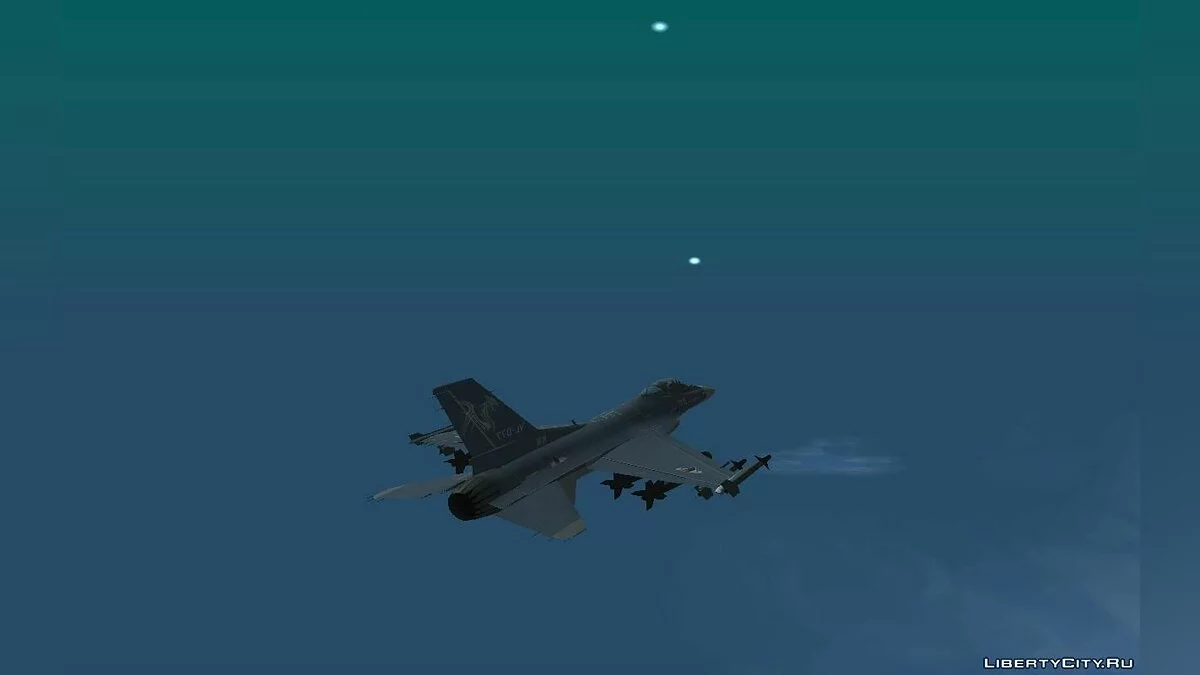 F-16 Fuerza Aérea Ustio / GTA San Andreas