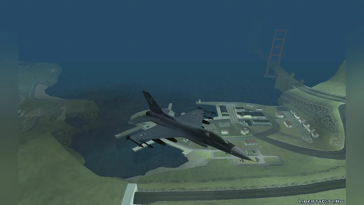 F-16 Fuerza Aérea Ustio / GTA San Andreas