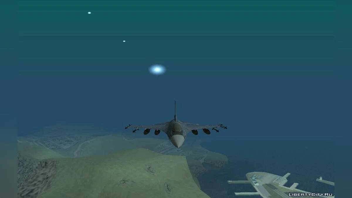F-16 Fuerza Aérea Ustio / GTA San Andreas