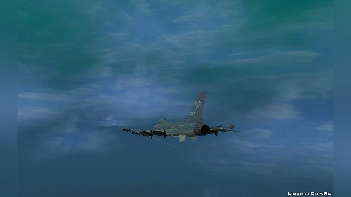 F-16 Fuerza Aérea Ustio / GTA San Andreas