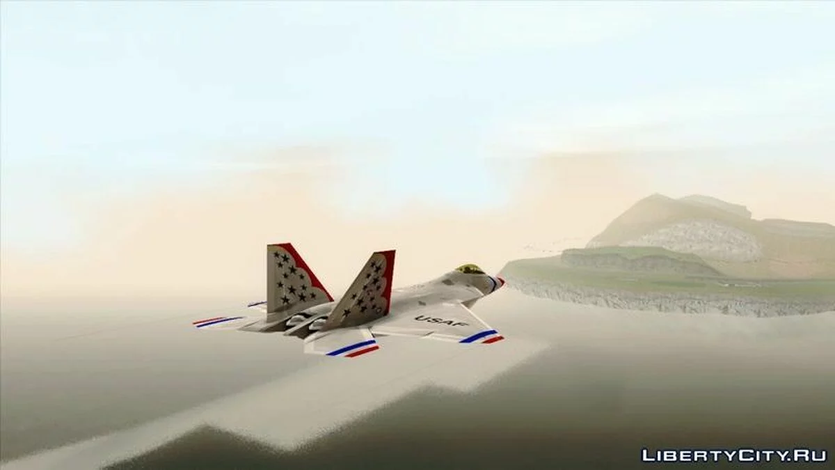 F-22猛禽 Razgriz, 雷鸟 / GTA San Andreas