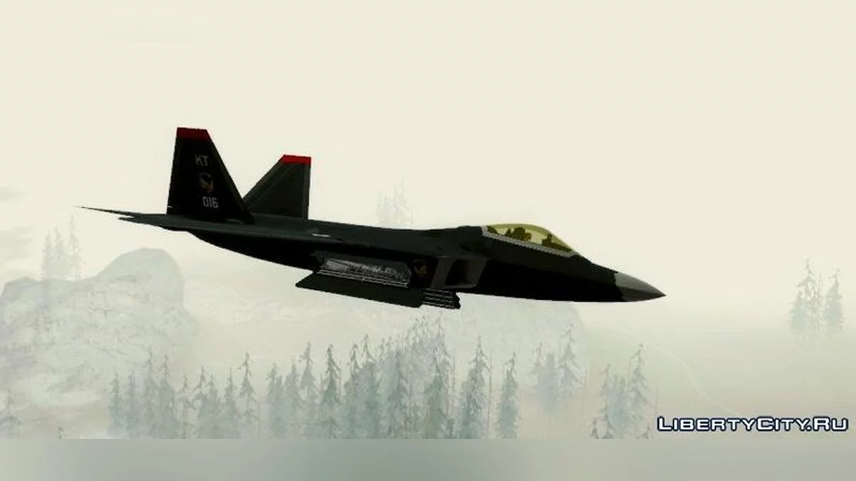 F-22猛禽 Razgriz, 雷鸟 / GTA San Andreas