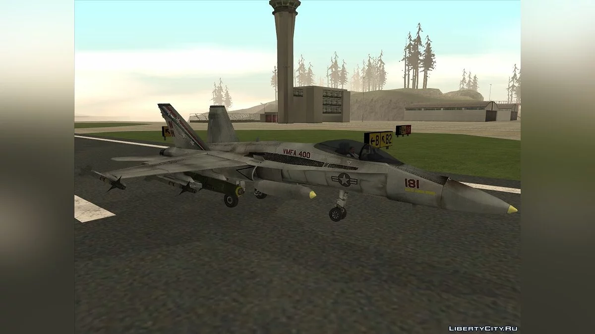 F/A-18 Hornet з Battlefield 2 / GTA San Andreas