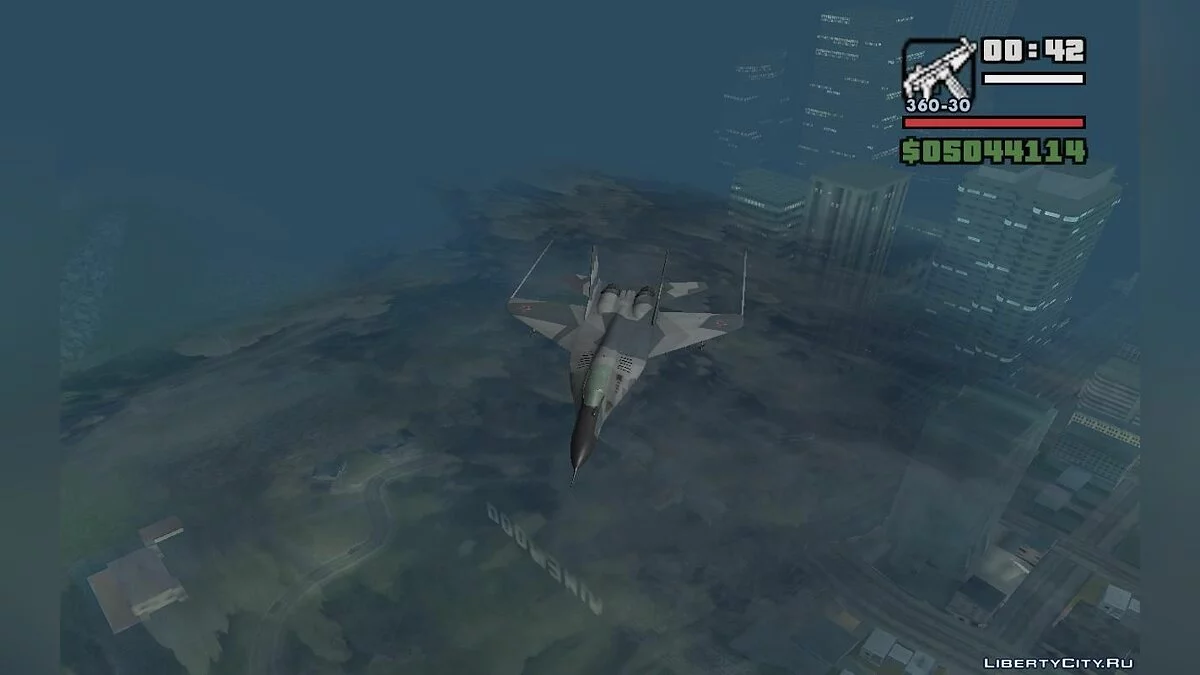 МіГ-29 Російських ВПС / GTA San Andreas