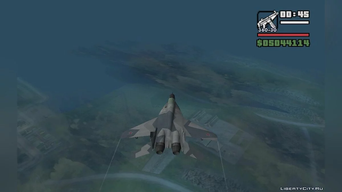 МіГ-29 Російських ВПС / GTA San Andreas