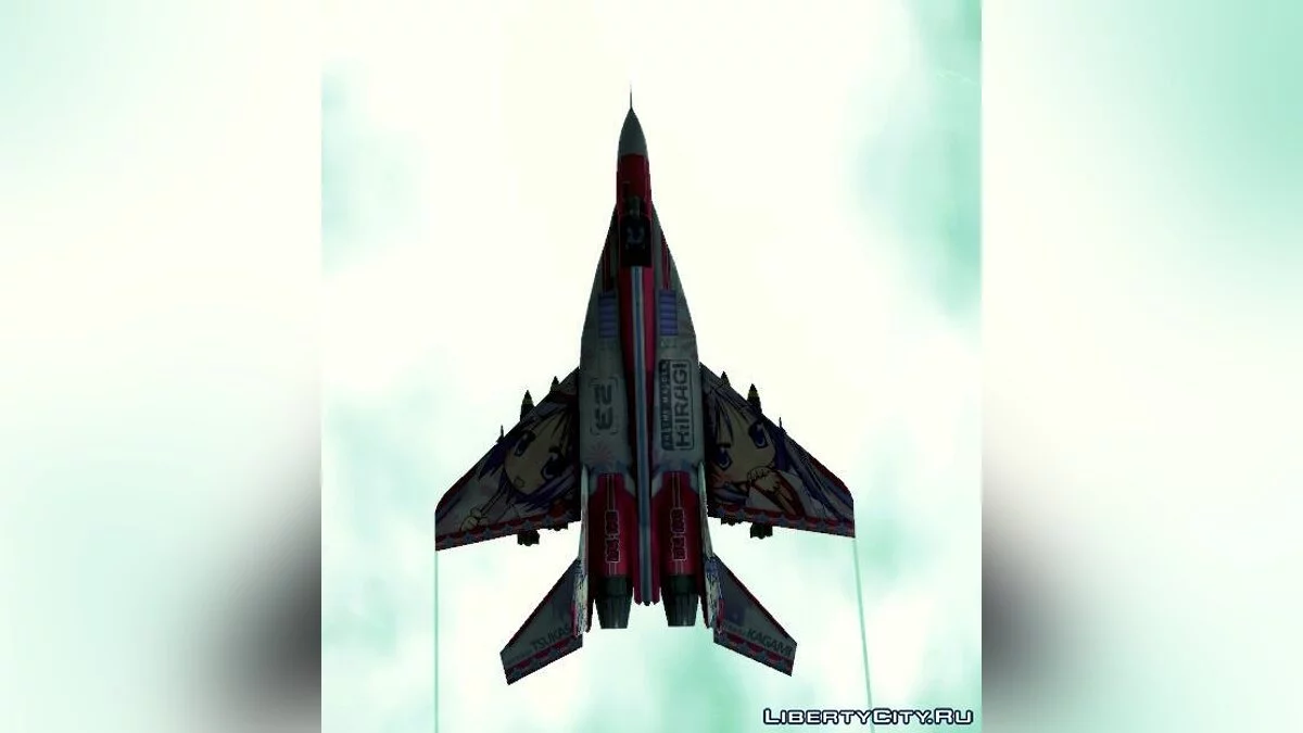 MiG-29 Shrine Maiden Hiragi / GTA San Andreas