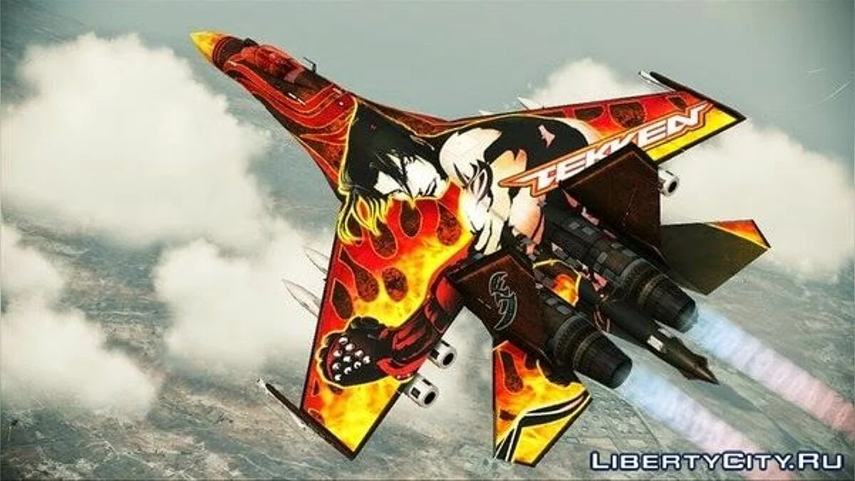 Su-35 Flanker-E Tekkern / جي تي إيه سان أندرياس