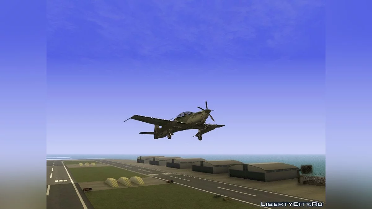 Embraer EMB-314 Super Tucano FAB / GTA San Andreas