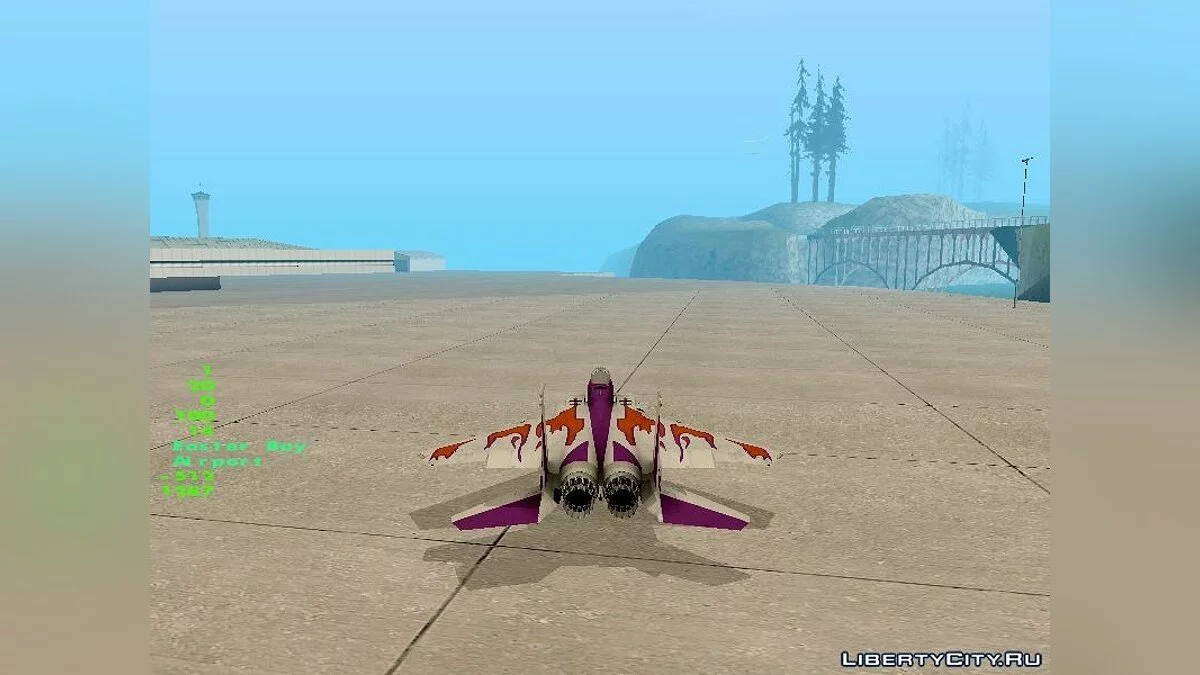 F-15C Air Combat / GTA San Andreas