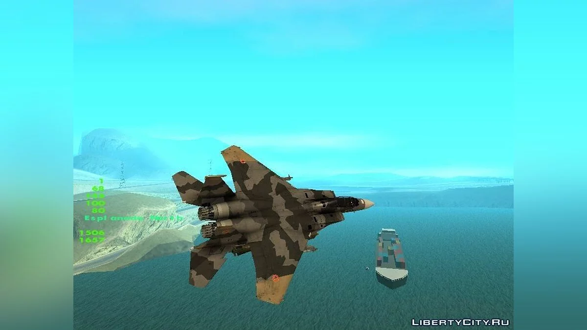 F-15E Escadron Jaune / GTA San Andreas