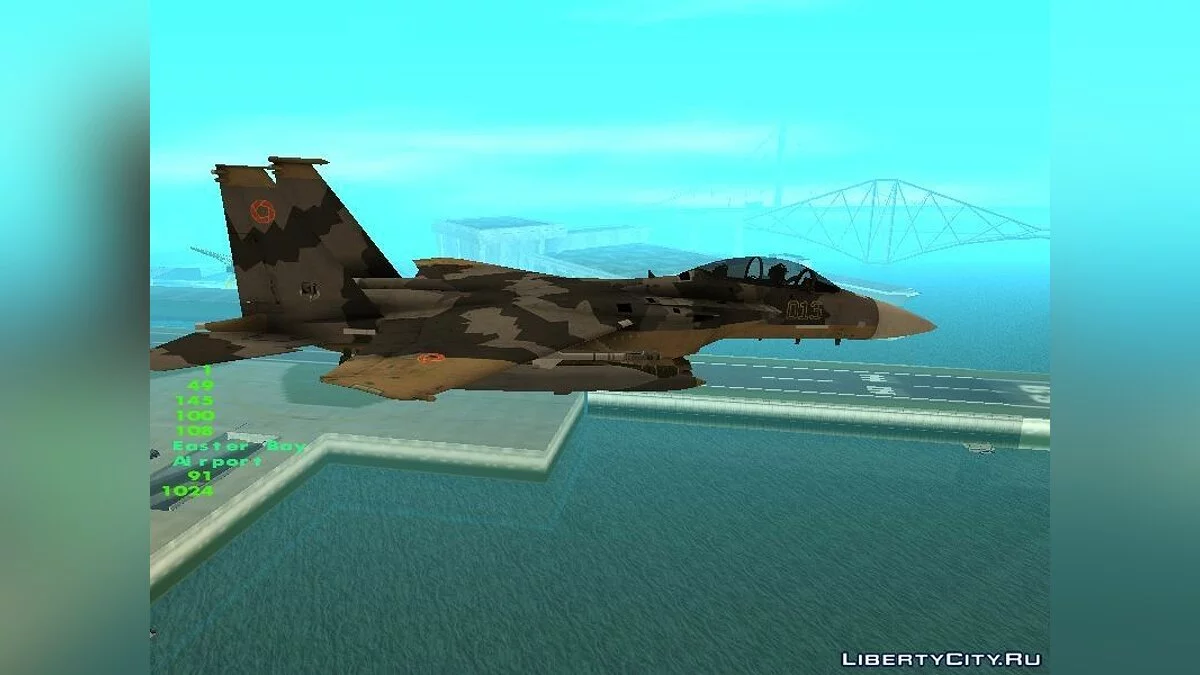 F-15E Escadron Jaune / GTA San Andreas