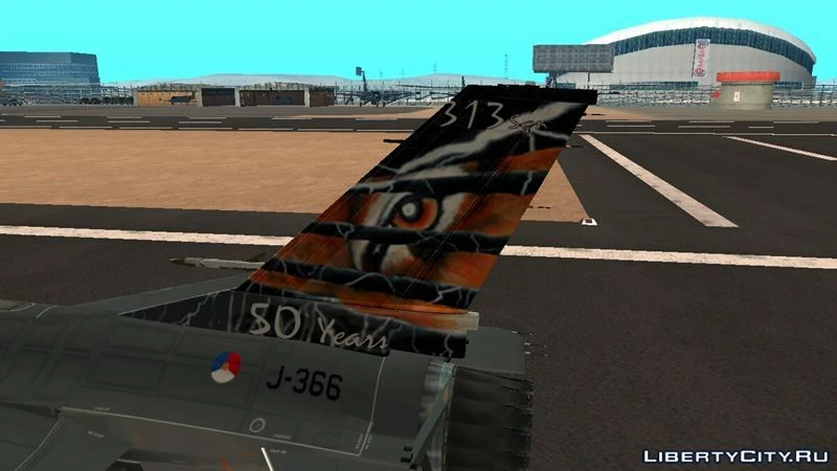 F-16 Fighting Falcon 50th Anniversary of Squadron 313 / GTA San Andreas