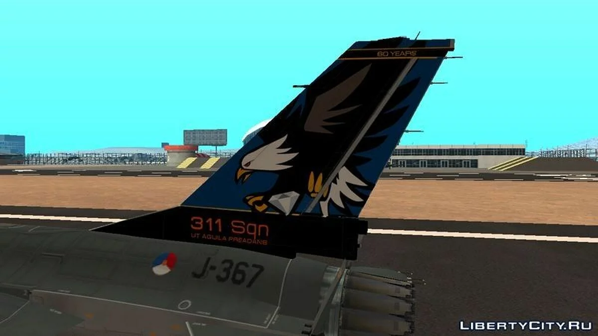 F-16 Fighting Falcon 60th Anniversary of Volkel AFB / GTA San Andreas
