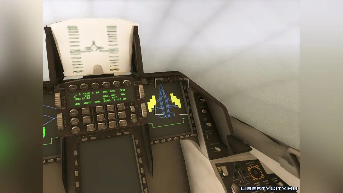 F-16F Fighting Falcon AC AH des Émirats Arabes Unis / GTA San Andreas
