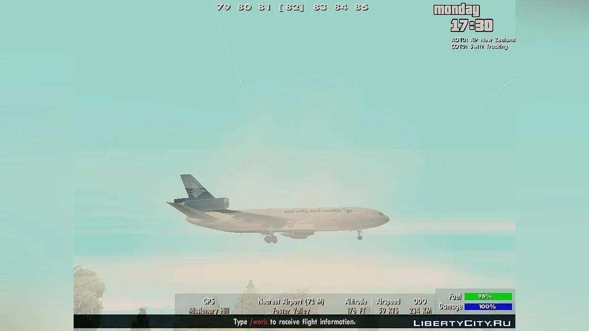 غارودا إندونيسيا DC-10-30 / جي تي إيه سان أندرياس