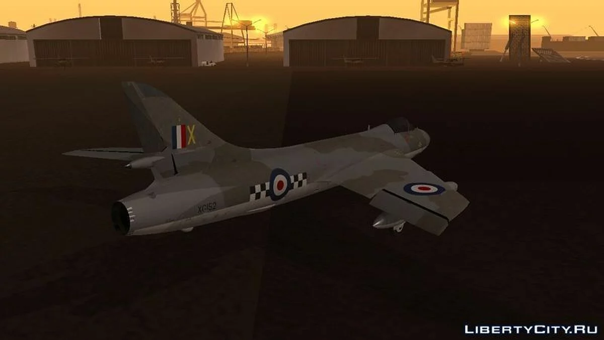 Hawker Hunter F6A / GTA San Andreas