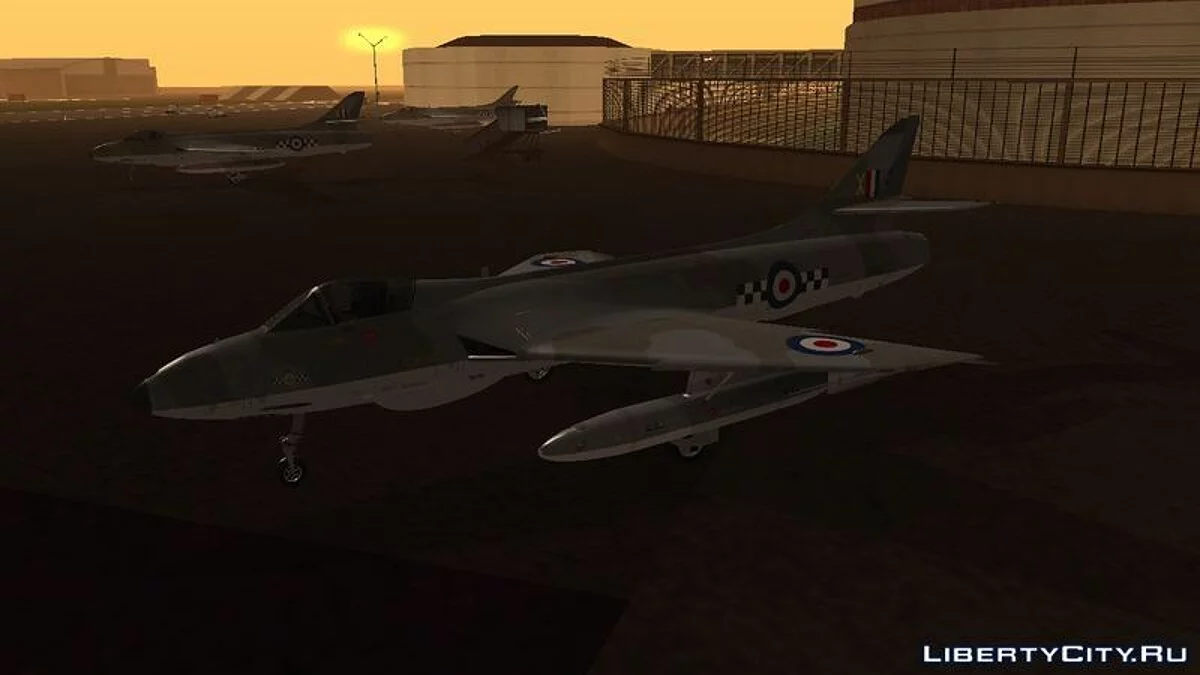 Hawker Hunter F6A / GTA San Andreas