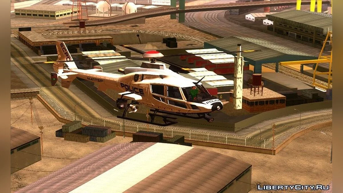 Helicóptero de Policía NFS HP 2010 / GTA San Andreas