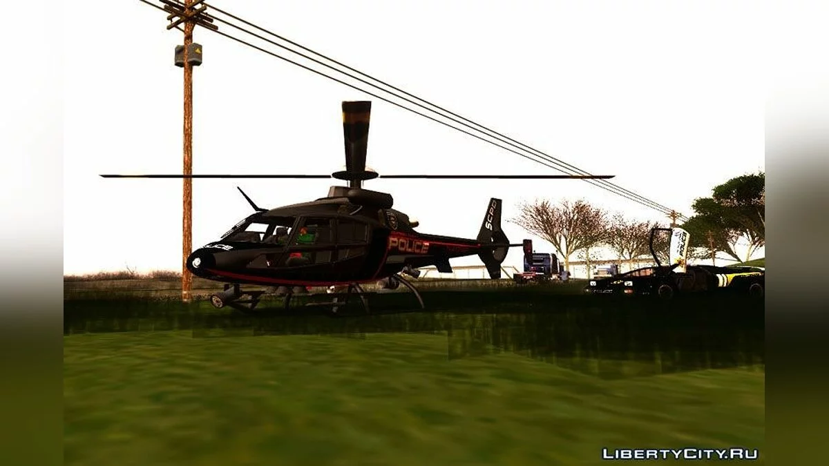 Helicóptero de Policía NFS HP 2010 / GTA San Andreas