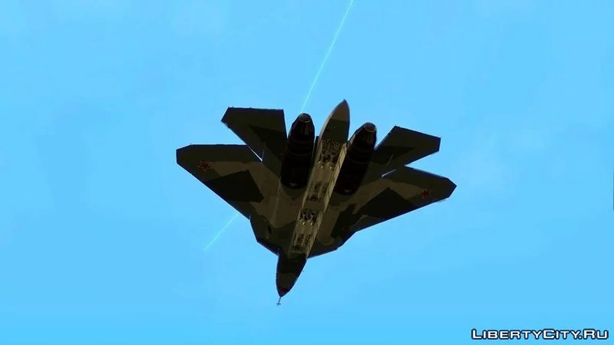 Сухой Т-50 ПАК ФА Акулa / GTA San Andreas