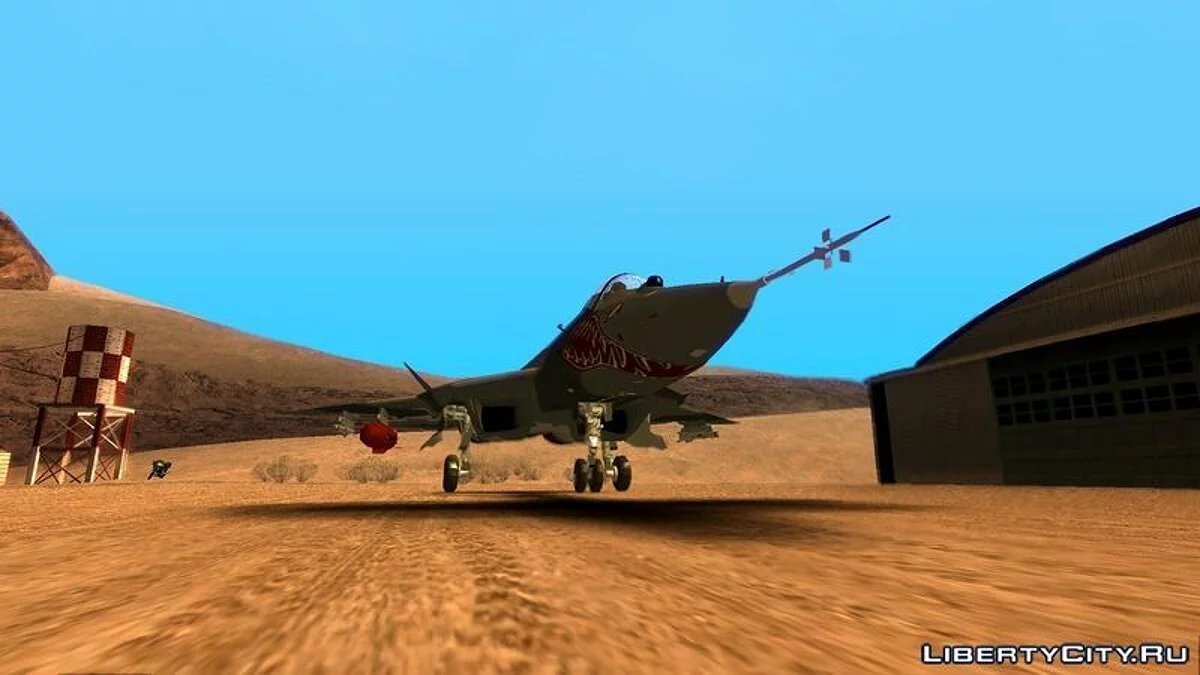 Сухой Т-50 ПАК ФА Акулa / GTA San Andreas