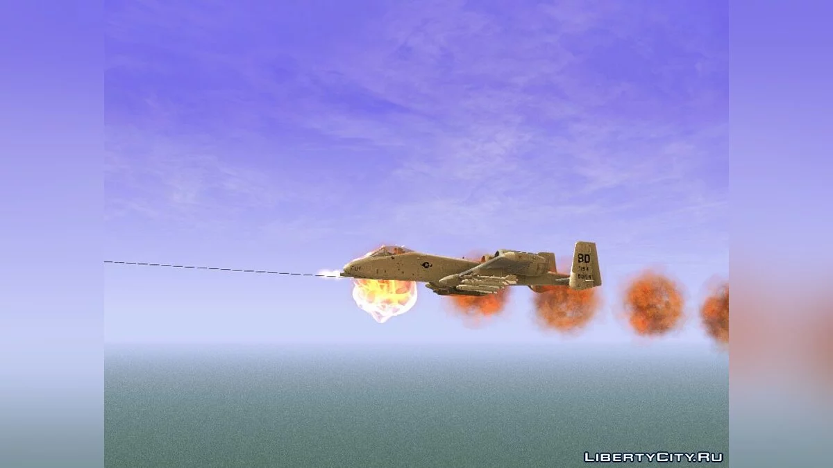 A-10 ثندربولت II BF4 / جي تي إيه سان أندرياس