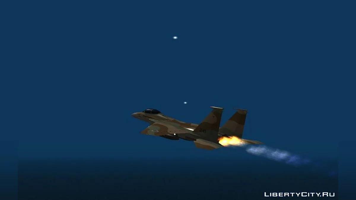 بوينغ F-15C سلاح الجو الإسرائيلي / جي تي إيه سان أندرياس