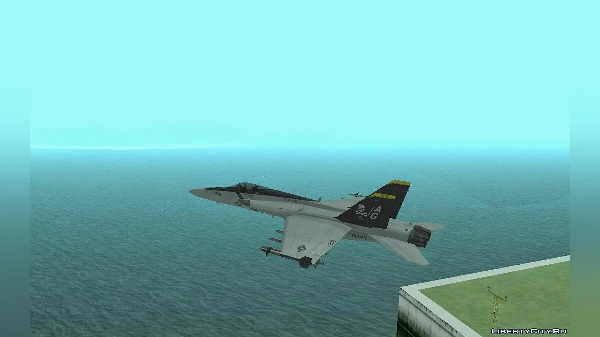 FA-18 Jolly Roger Оригінал / GTA San Andreas