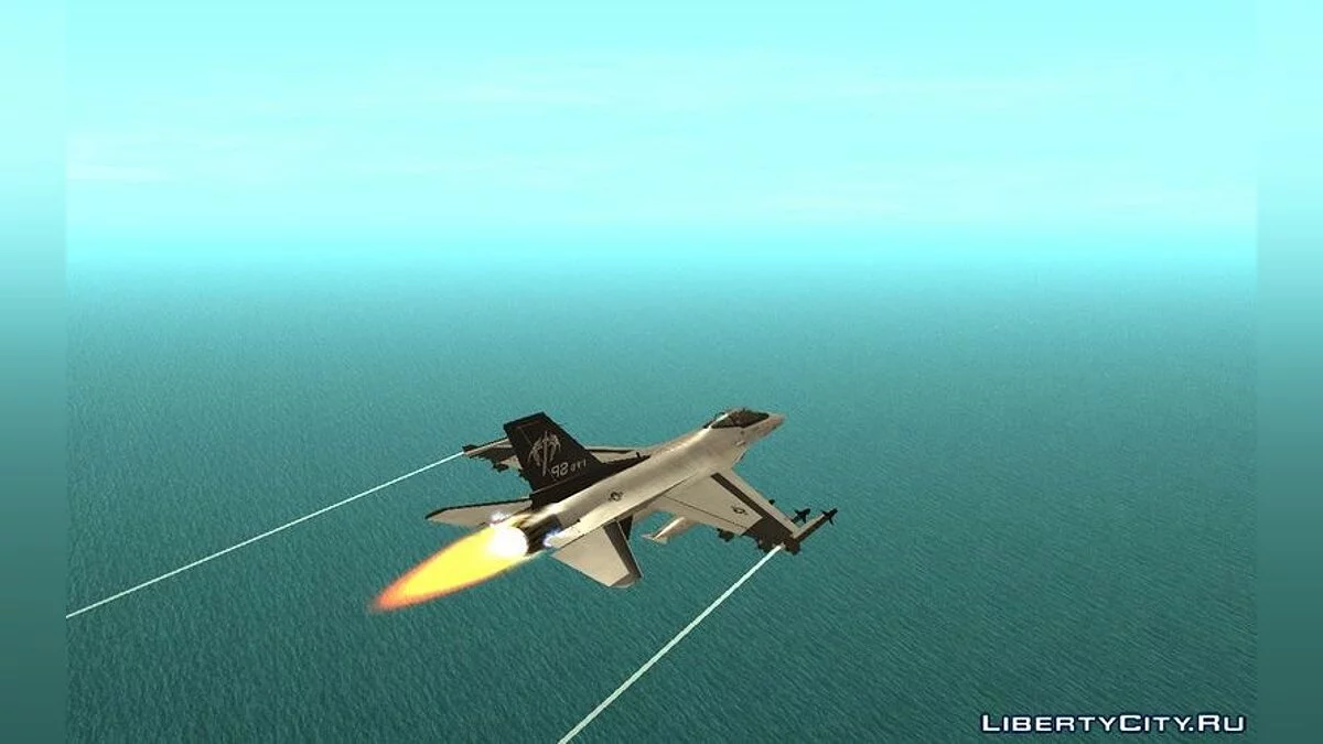 General Dynamics F-16C Fighting Falcon Wind Sword Squadron / GTA San Andreas