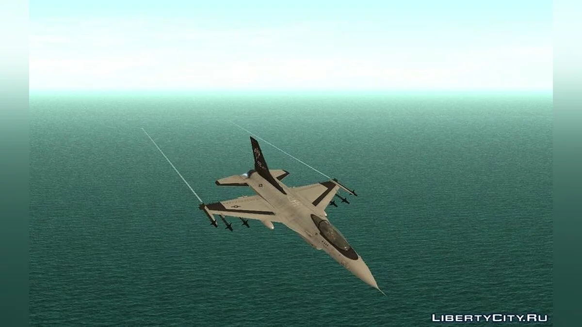 General Dynamics F-16C Fighting Falcon Wind Sword Squadron / GTA San Andreas