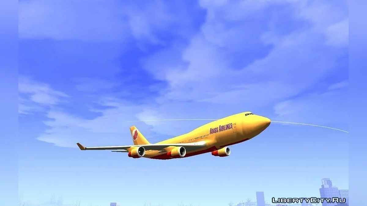GTA V 747 Adios Airlines / GTA San Andreas