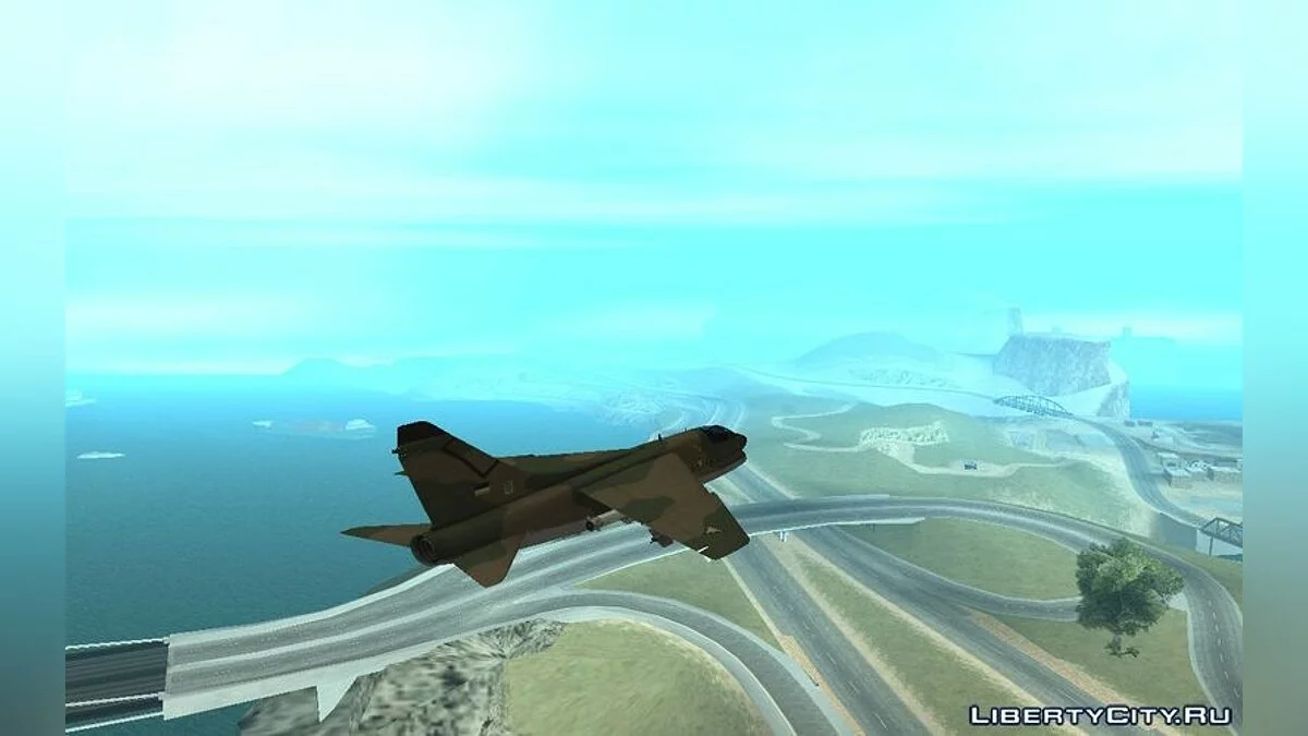 Ling-Temco-Vought A-7 Corsair II Force aérienne Belkane / GTA San Andreas