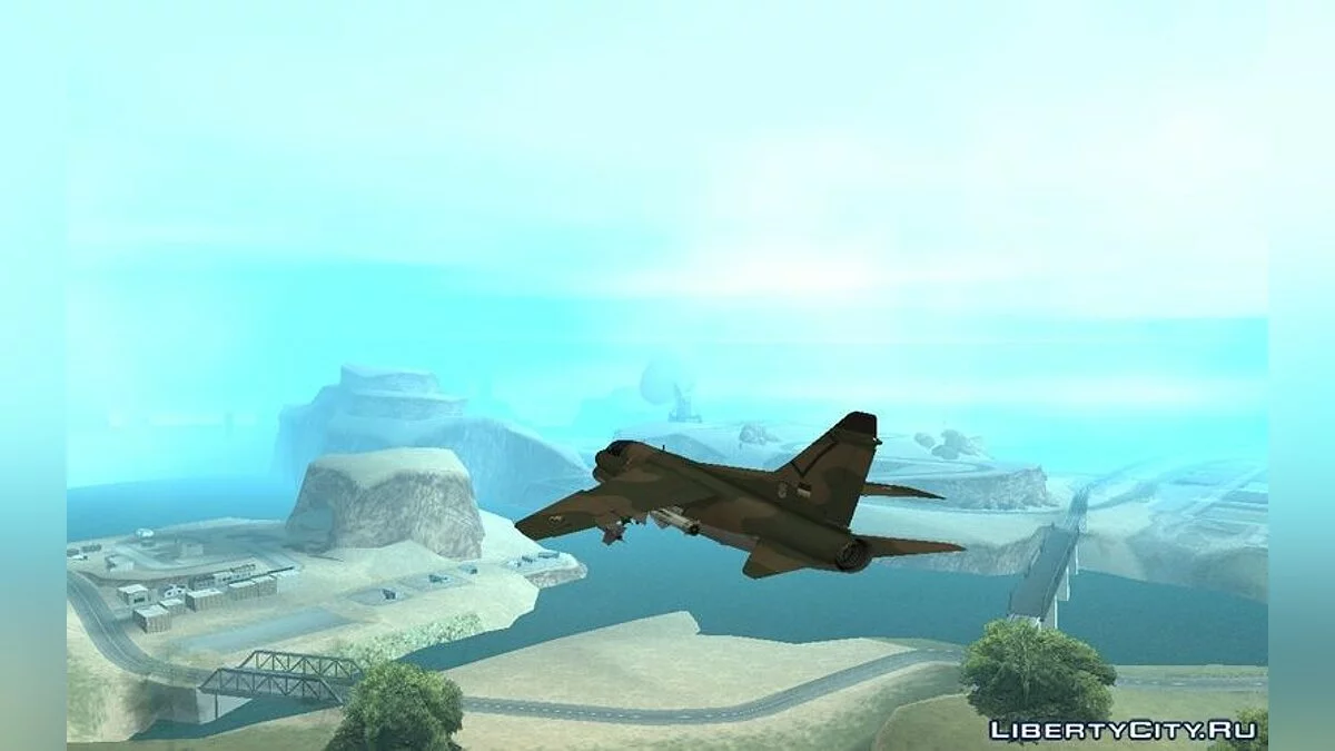 Ling-Temco-Vought A-7 Corsair II Force aérienne Belkane / GTA San Andreas
